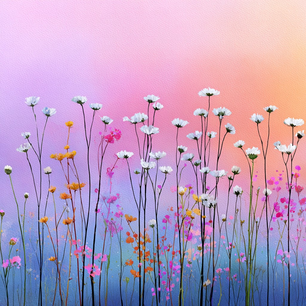 What is RAG and why does it make AI content better? Wildflowers on a blue-to-peach gradient: clarity when drafts are grounded in real business documents, not blank prompts. aigrimm.com.